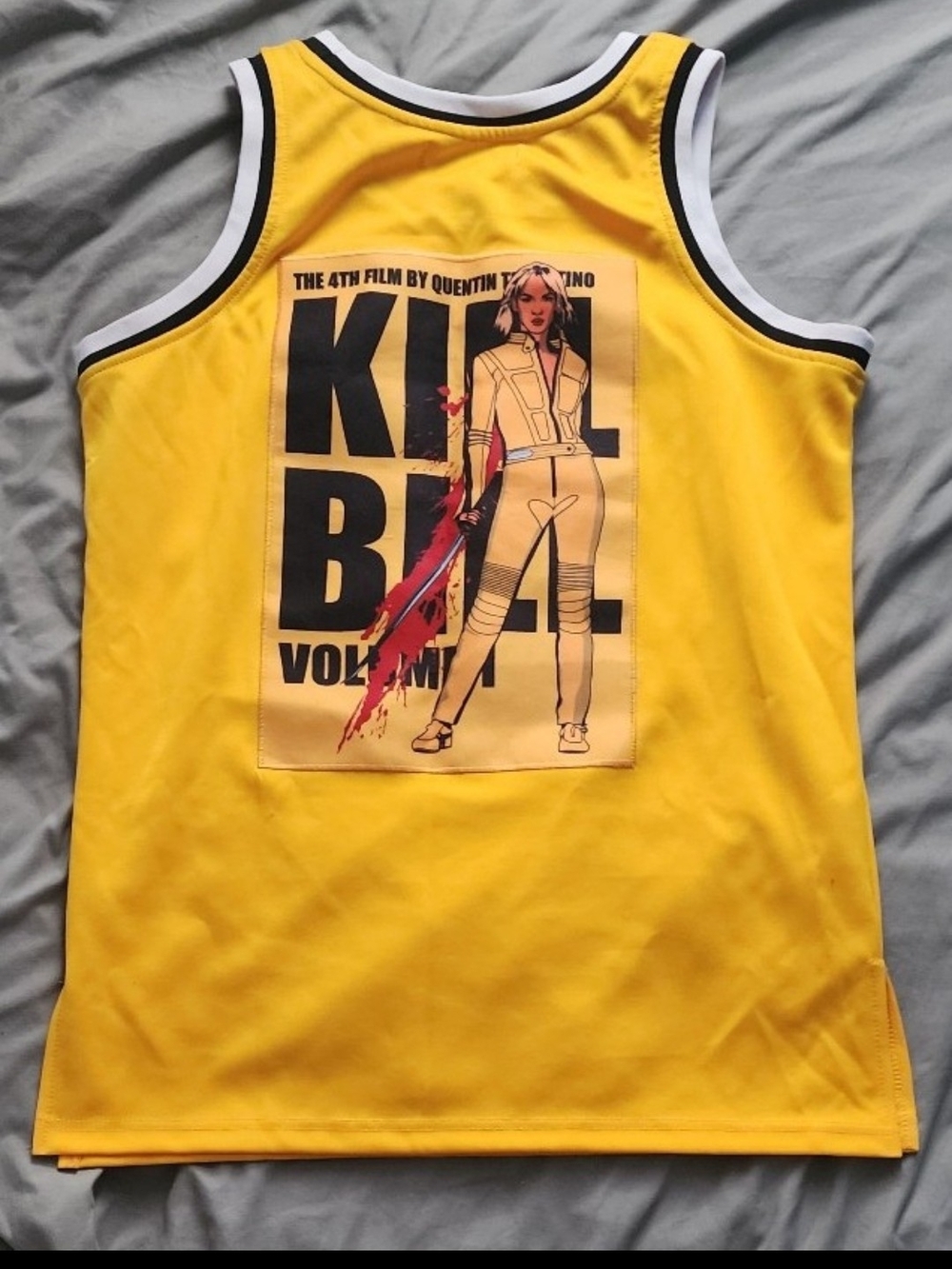 Kill Bill Graphic Yellow Mens Jersey